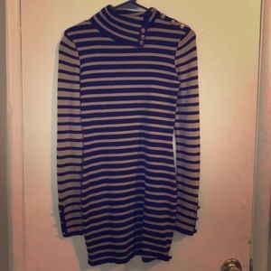Striped Sweater Dress